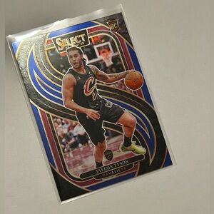 Select Basketball Card - Jaylon Tyson (Cavaliers) - Blue Accents RC Rookie